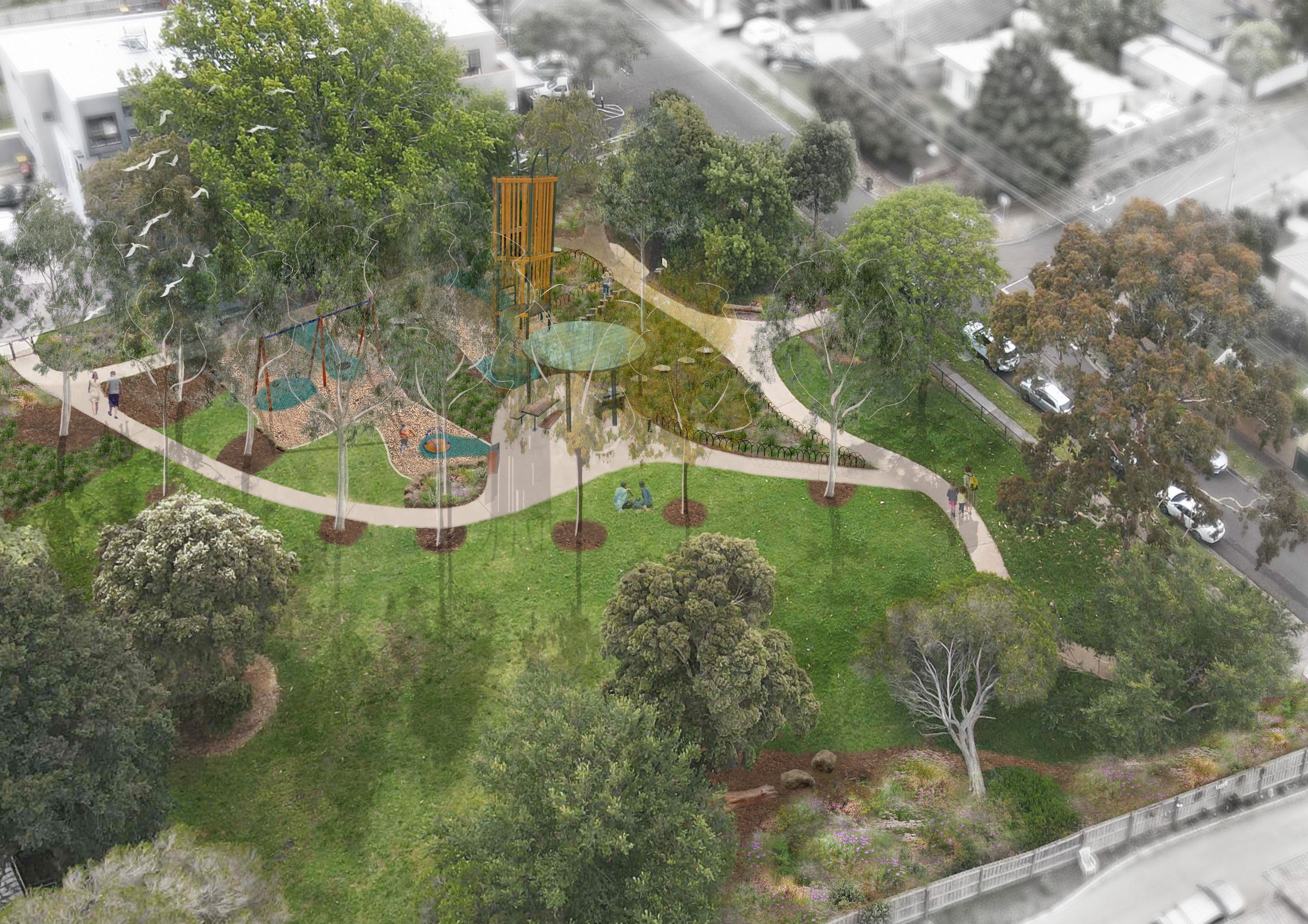 Draft Render of Concept Plan